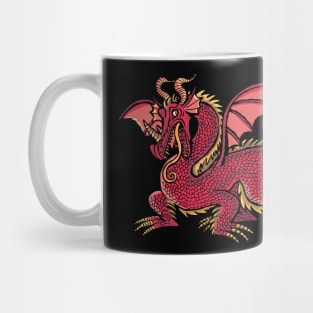 red dragon Mug